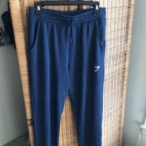 M Gymshark navy joggers